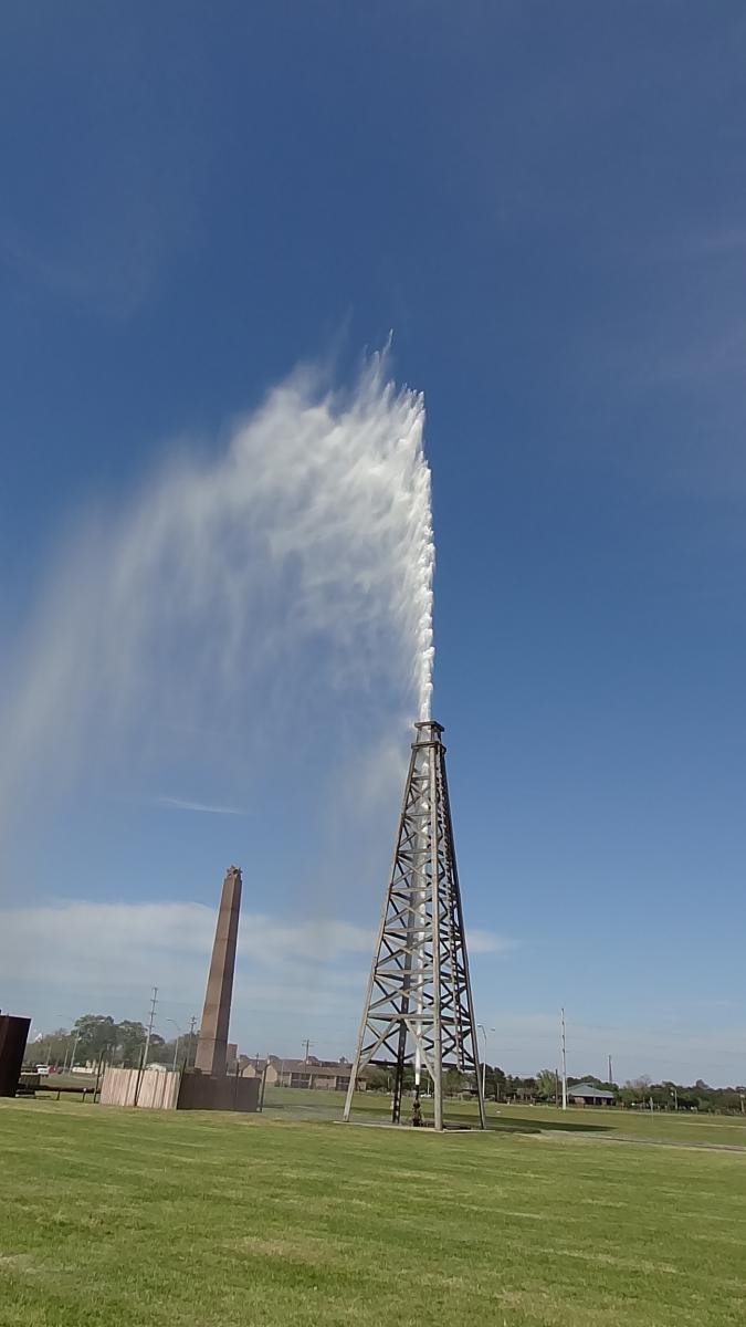 AAPG Field Trip to Spindletop Museum in Beaumont revisiting the